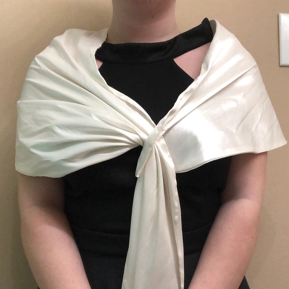 White Shaw Cover for dresses